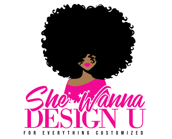 She Wanna Design U logo