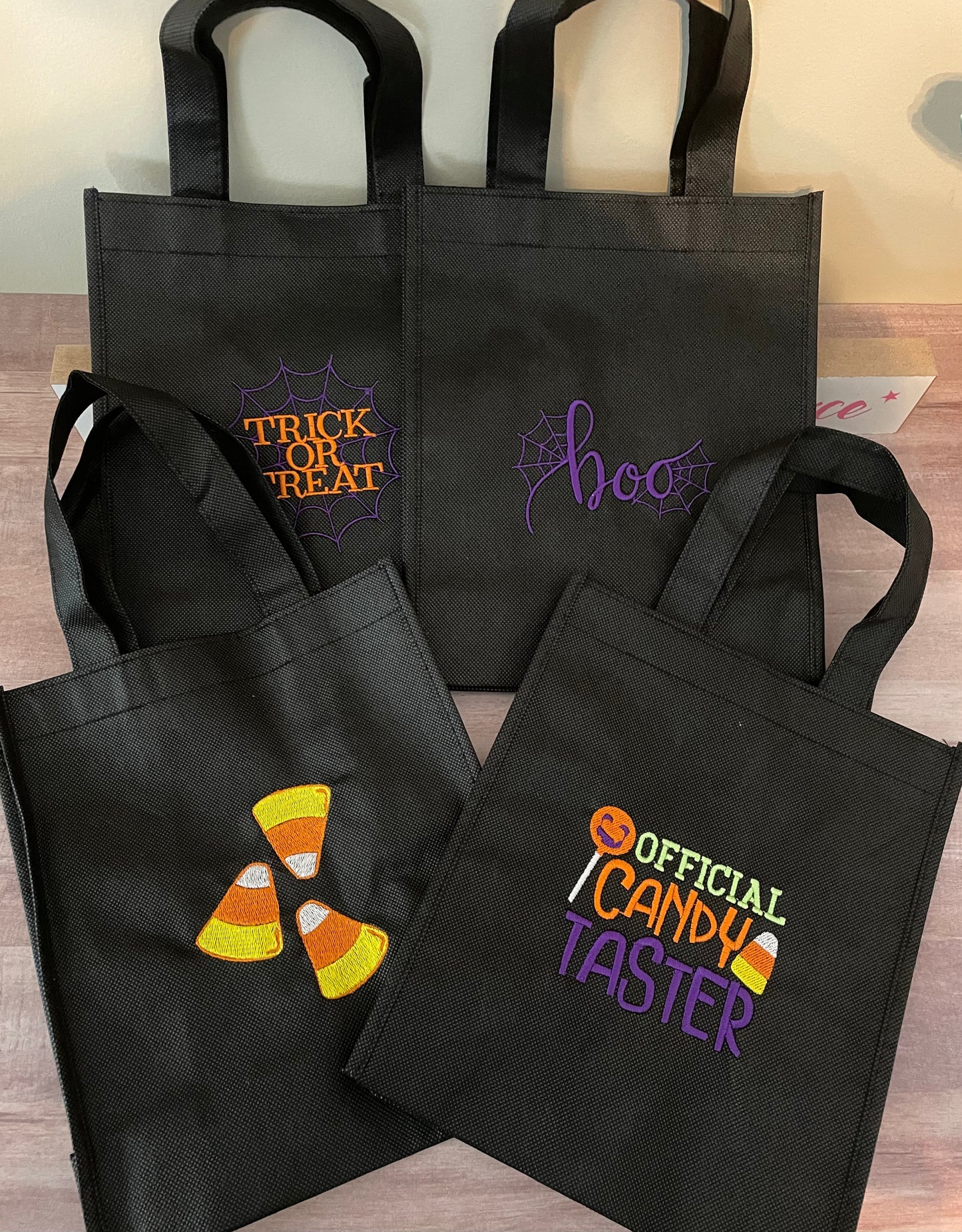 Halloween Candy Totes