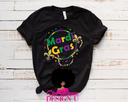 Mardi Beads T-Shirt